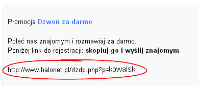 Link polecający